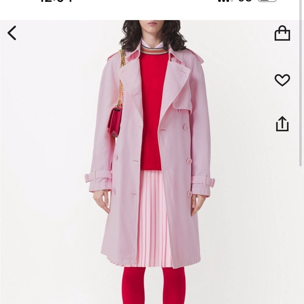 NWT Authentic Burberry Trench Coat